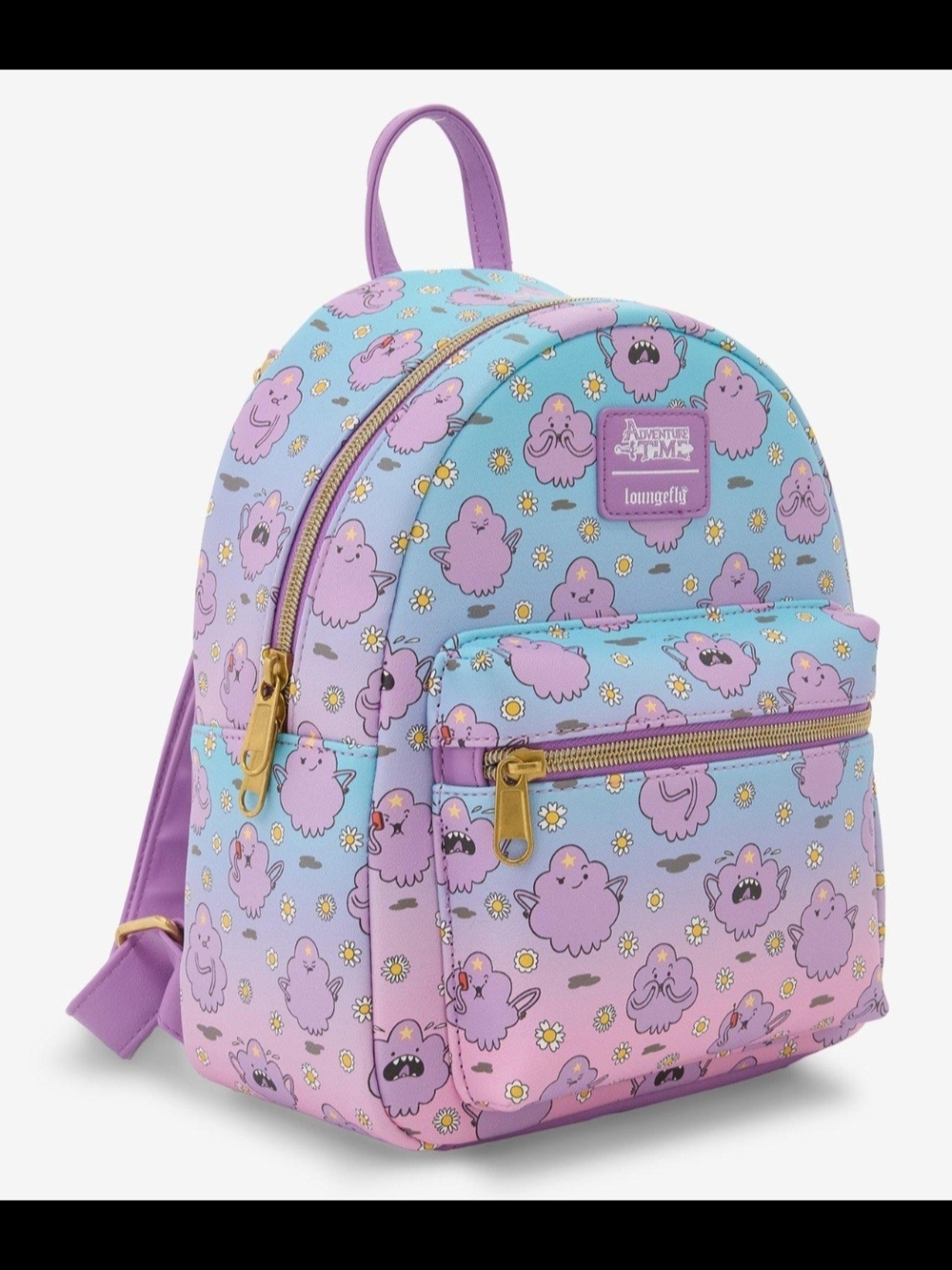 Loungefly Adventure Time Lumpy Space Princess Mini Backpack - New With Tags. - Picture 3 of 12